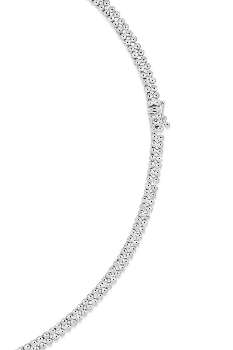 Audrey Diamond Tennis Necklace (Online Trunk Show), Alternate, color, 18K WHITE GOLD/ DIAMOND