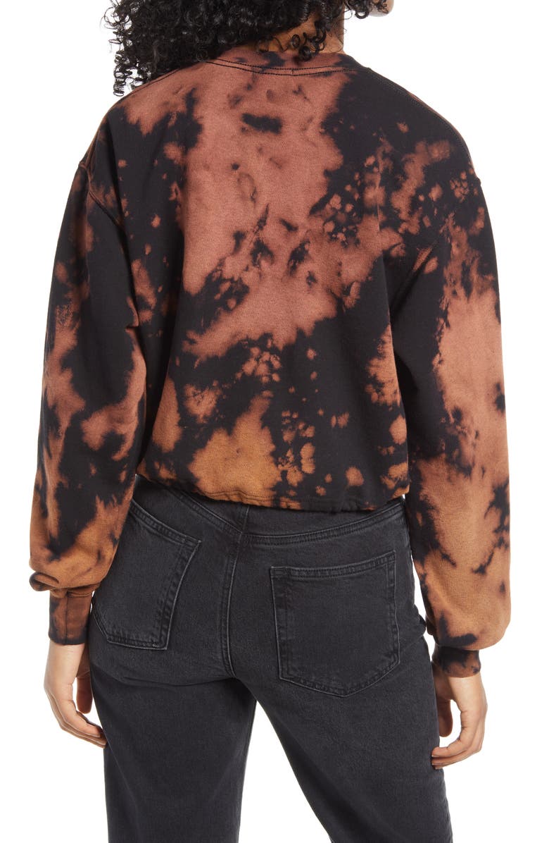 BDG Urban Outfitters Bubble Hem Sweat Top, Alternate, color,