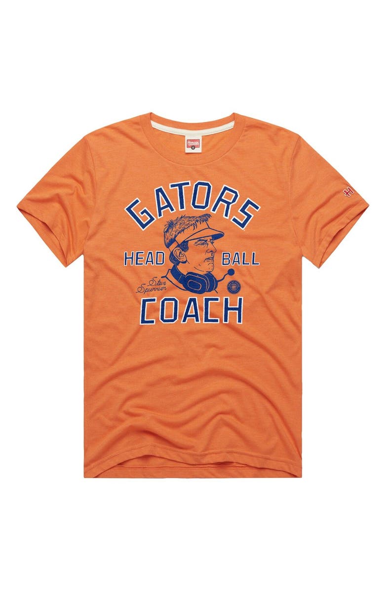 Homage Men's Homage Steve Spurrier Orange Florida Gators Ring of Honor T-Shirt, Main, color, 