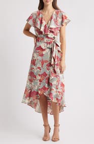 Chelsea28 Tie Belt Midi Dress