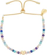 Estella Bartlett Ameli Pastel Stone Heart Bracelet