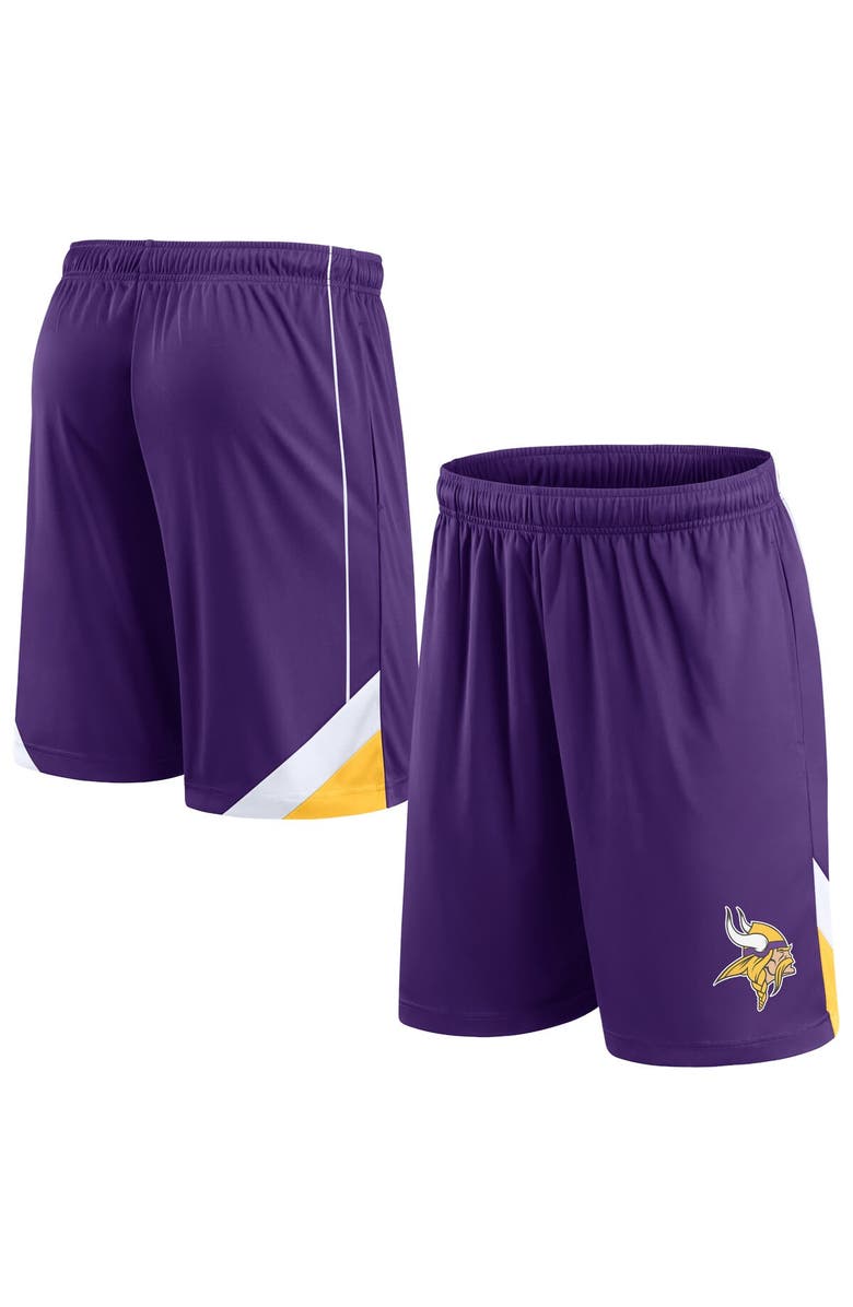 FANATICS Men's Fanatics Branded Purple Minnesota Vikings Interlock Shorts, Main, color, 