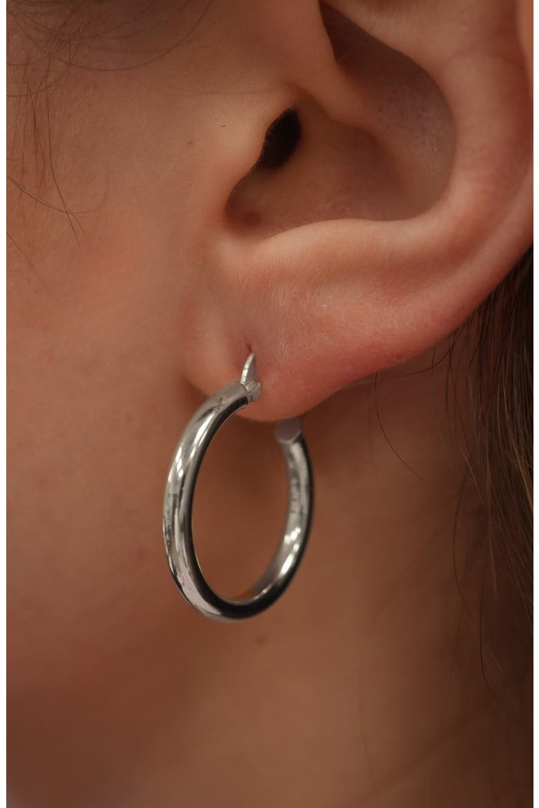 Clip Top Earrings, Alternate, color, SILVER