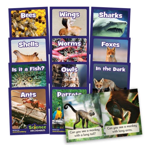 Science Decodables Phase 3 Nonfiction Educational Learning Set