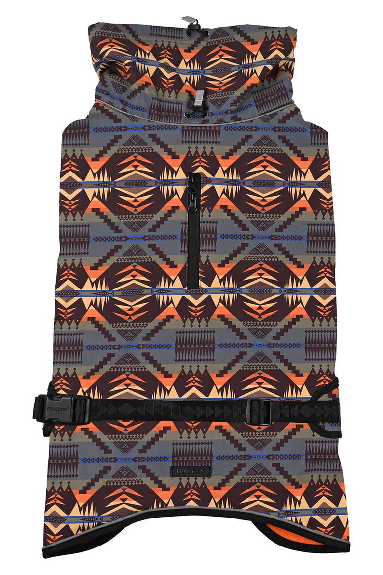 Waterproof Adventure Pet Coat, Main, color, MYSTIC LAKE