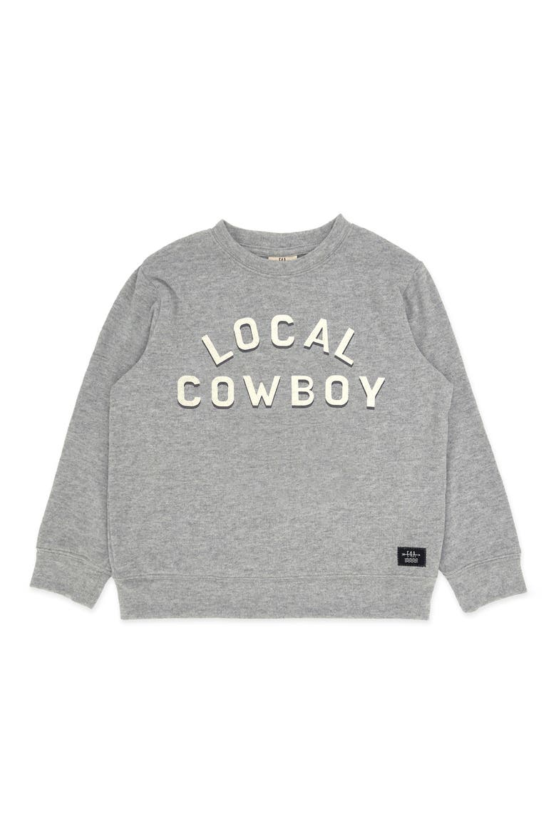 Local Hacci Knit Pullover, Main, color, HEATHER GREY