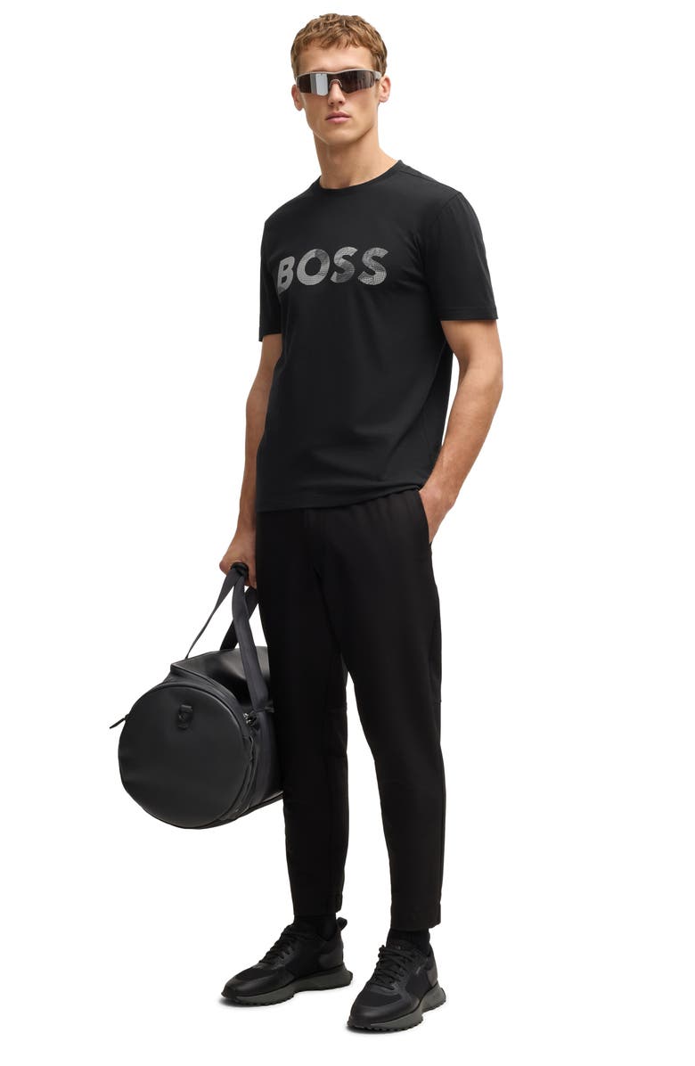 BOSS Glamping Logo Graphic T-Shirt, Alternate, color, Black