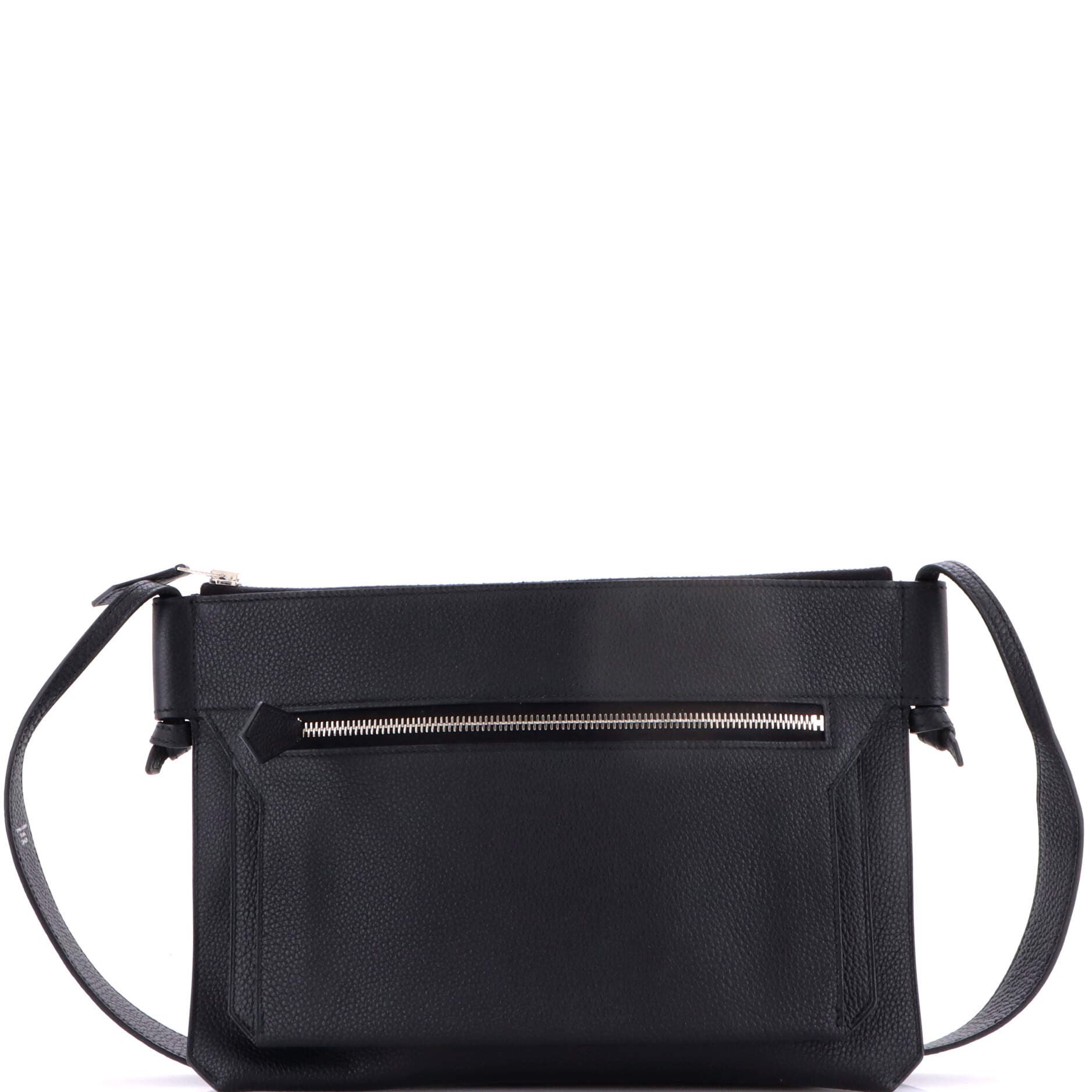 Pre-Owned Hermes Ultrapla Bag Togo PM, Main, color, Noir