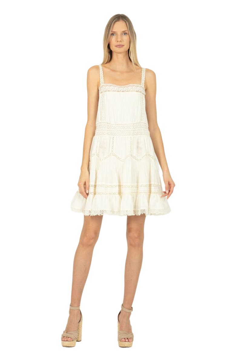 SECRET MISSION Jacques Dress, Alternate, color, Antique Crème