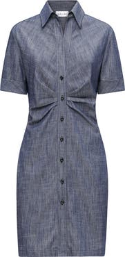 Callas Milano Ondine Tucked Waist Shirtdress