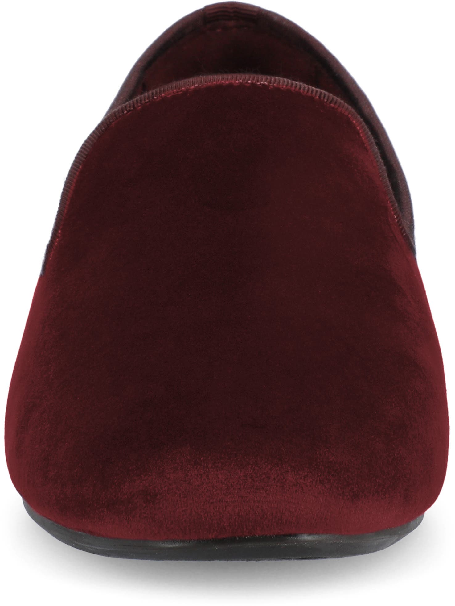 Birdies The Starling Loafer Velvet, Alternate, color, Burgundy