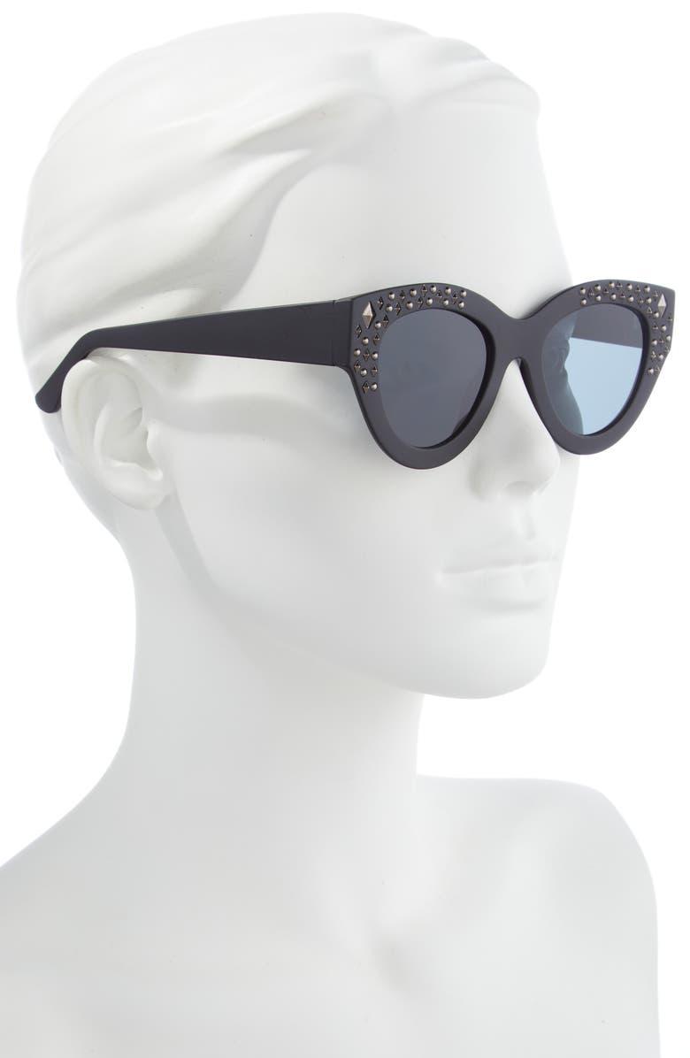 Frye 53mm Cat Eye Sunglasses, Alternate, color, 
