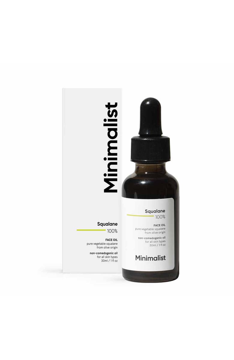 Minimalist Squalane 100% Face Oil, Main, color,