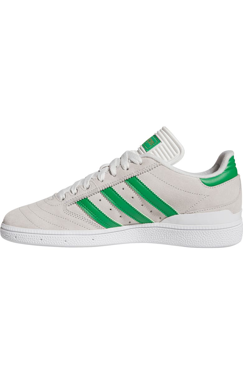 adidas Busenitz Skate Sneaker, Alternate, color, Crystal White/ Gold Metallic