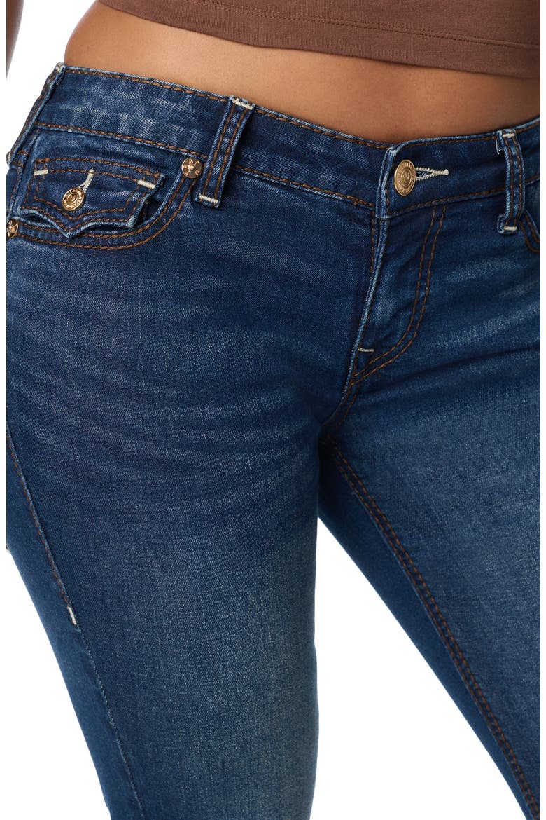 Joey Big T Low Rise Flare Jeans, Alternate, color, DARK TRUE WESTERN WASH