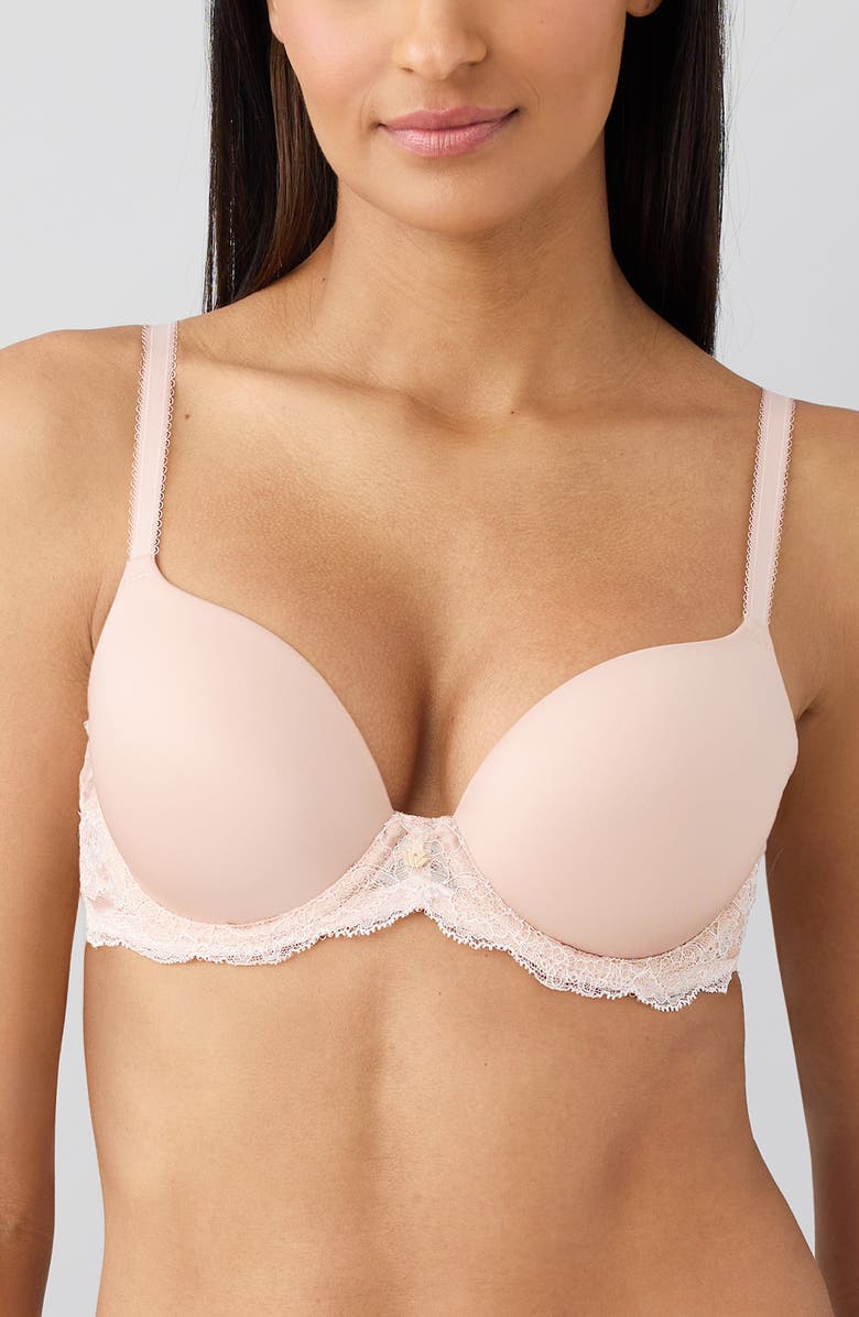 Wacoal Modern Affair Underwire T-Shirt Bra, Main, color, Rose Dust/ Angel Wing