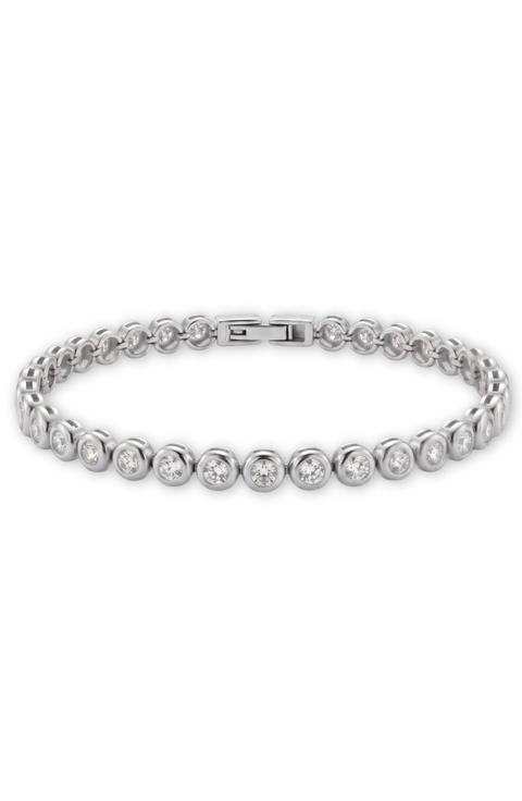 Bezel Tennis Bracelet