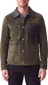Bagatelle Leather Trucker Jacket