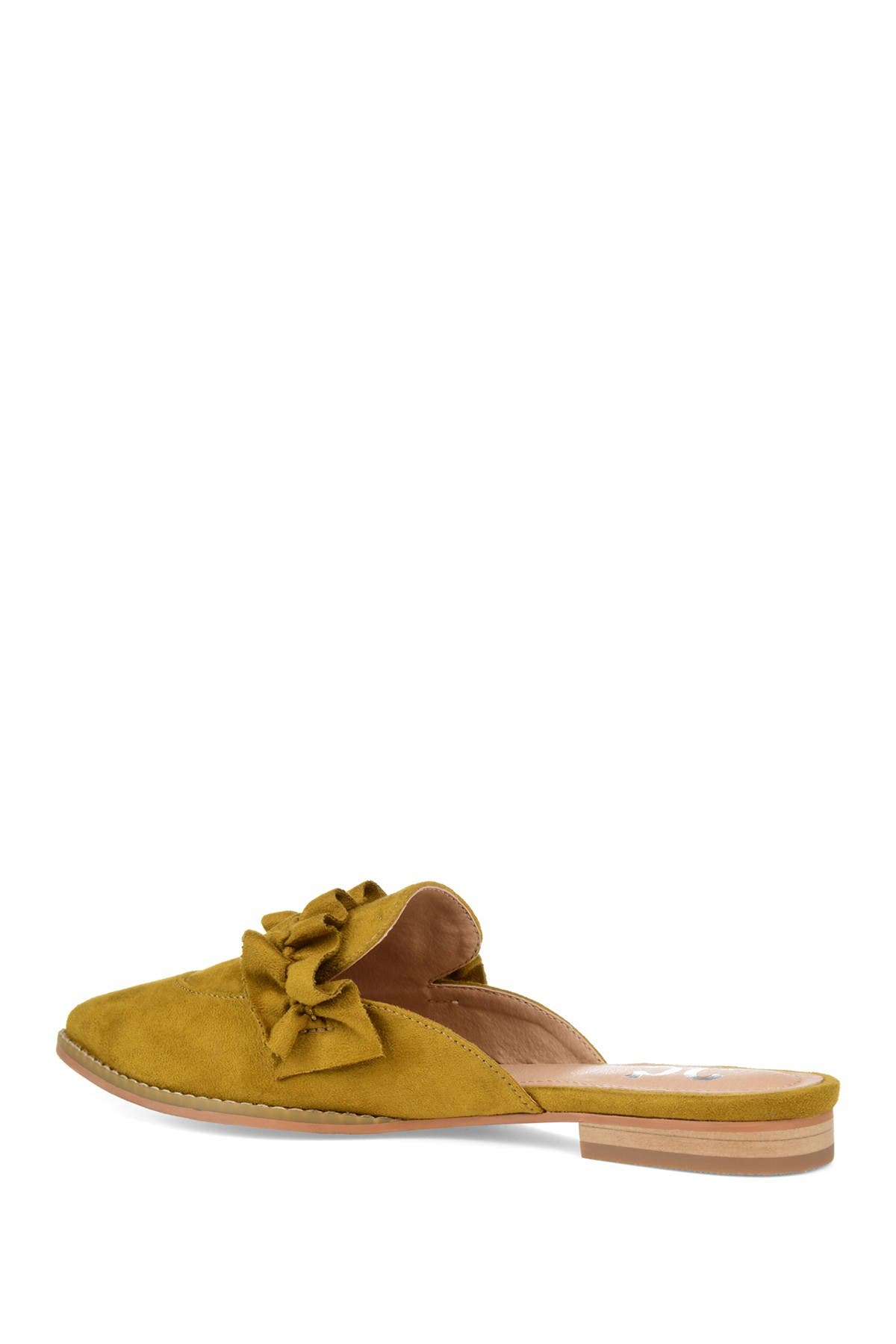 JOURNEE Kessie Mule, Alternate, color, CHARTREUSE