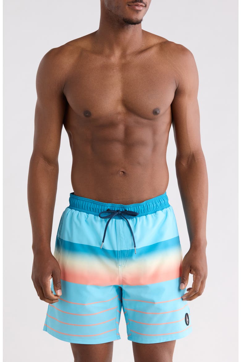 Swim Trunks, Main, color, BLUEBERRY