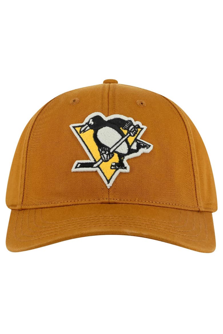 Men's American Needle  Tan Pittsburgh Penguins Hepcat Washed Twill Adjustable Hat, Main, color, Tan