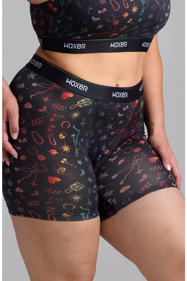 Baller High Rise Ultrasoft Boxer Briefs, Alternate, color, LUCKY CHARMS