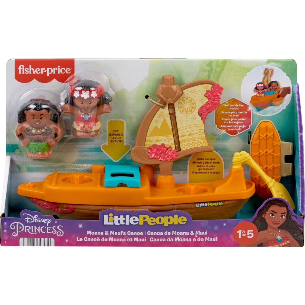 Little People ® Disney® Princess Moana & Maui's Canoe Playset in None  product