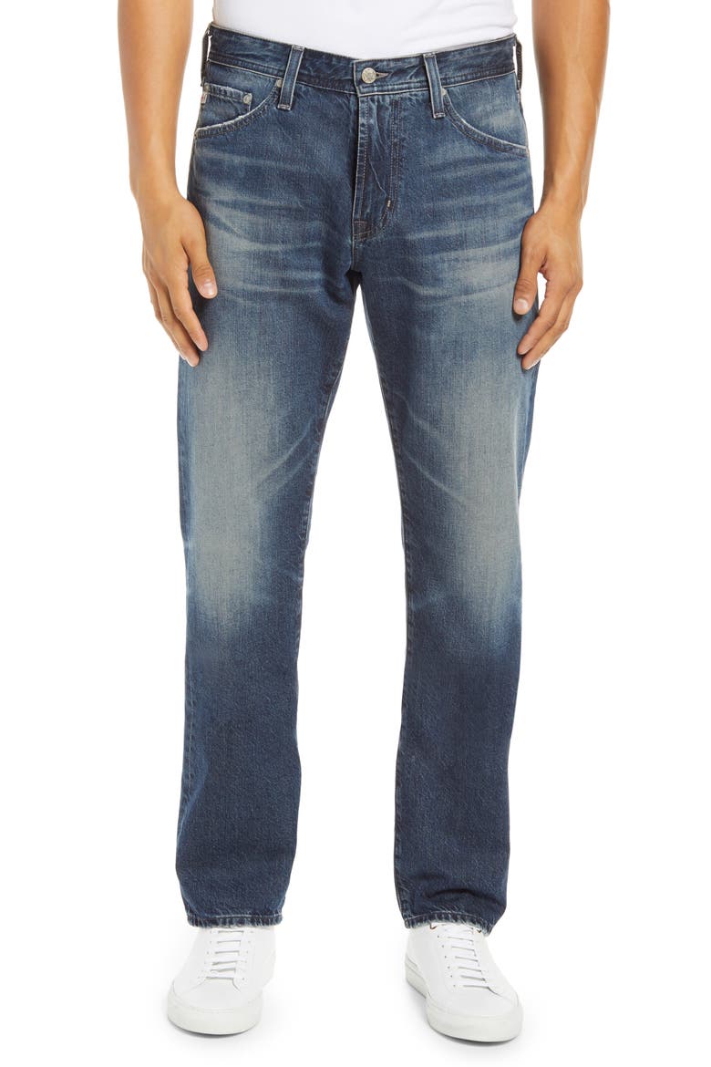 Everett Slim Straight Leg Jeans, Main, color, 8 YEARS ALLY
