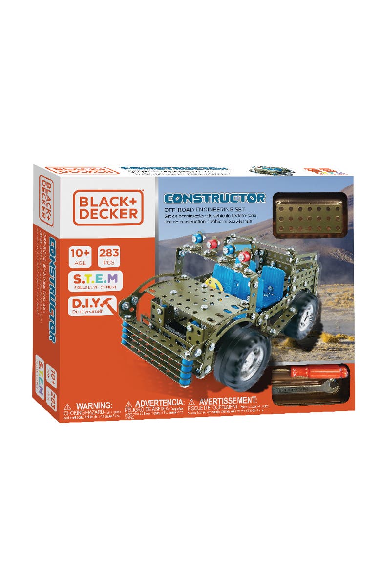 Black + Decker Constructor Off Road Set- 283 pcs, Main, color, Multi Color
