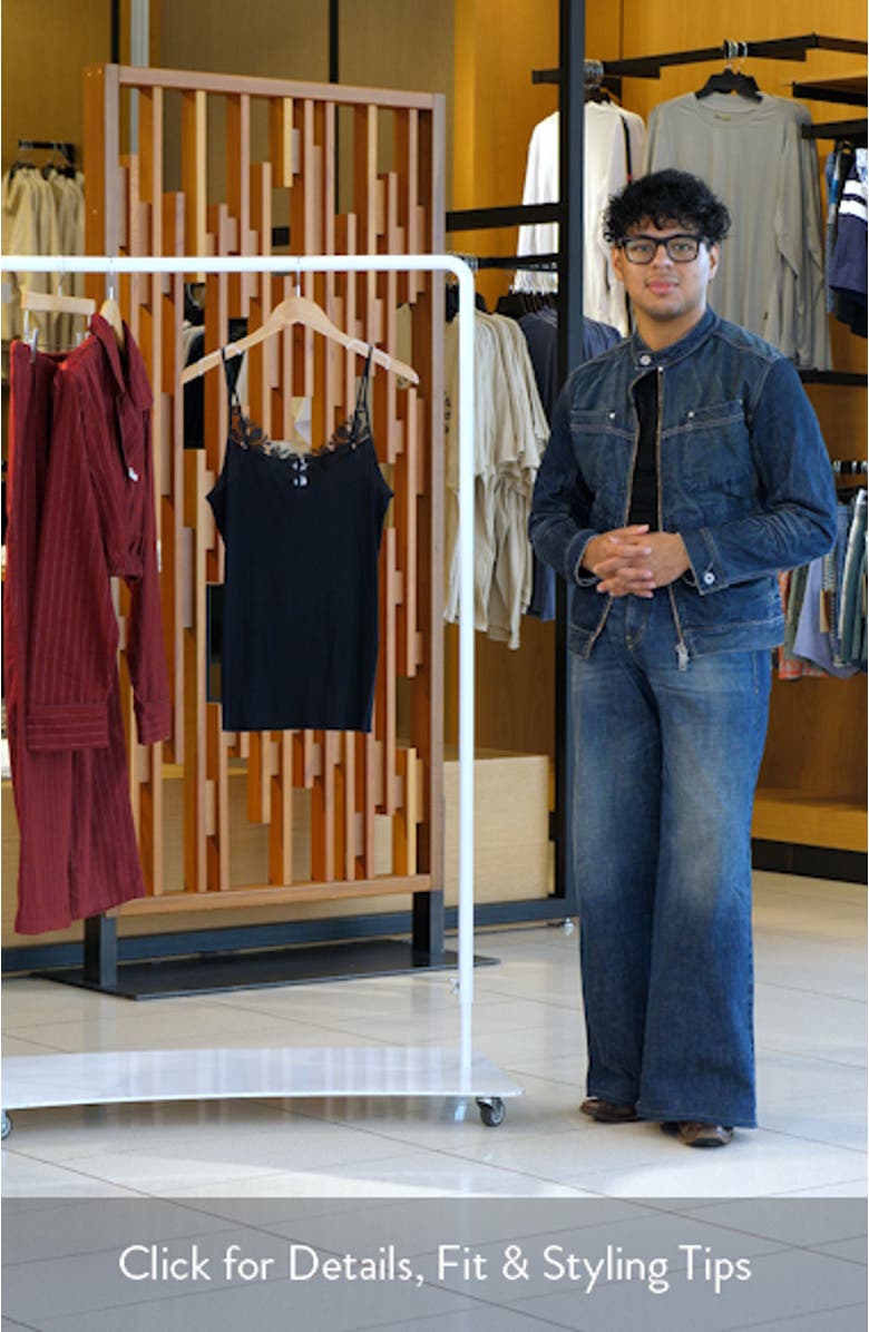 Kalea Embroidered Trim Cotton Camisole, sales video thumbnail