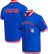 PRO STANDARD Men's Pro Standard Royal Philadelphia 76ers Classic Warm-Up Full-Snap Jacket