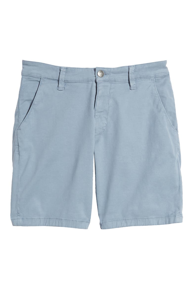 Noah Stretch Twill Flat Front Shorts, Alternate, color, MOUNTAIN SPRING