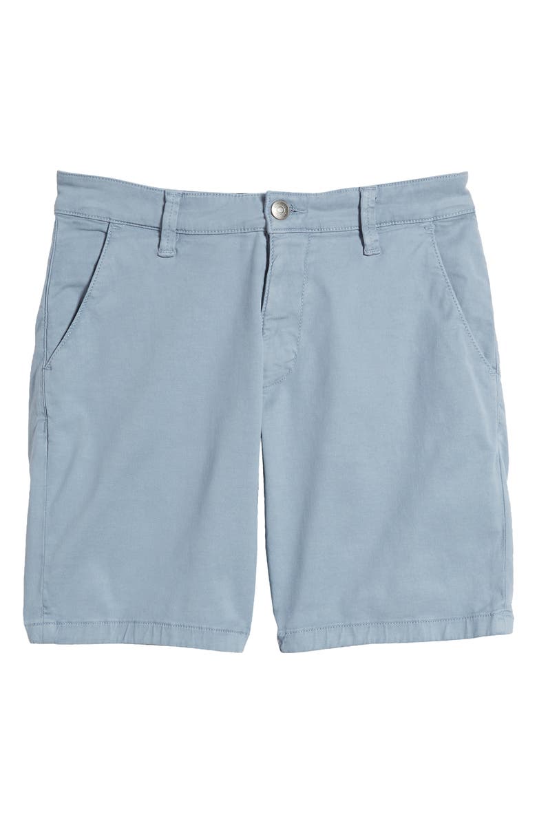 Mavi Jeans Noah Stretch Twill Flat Front Shorts, Alternate, color, Mountain Spring