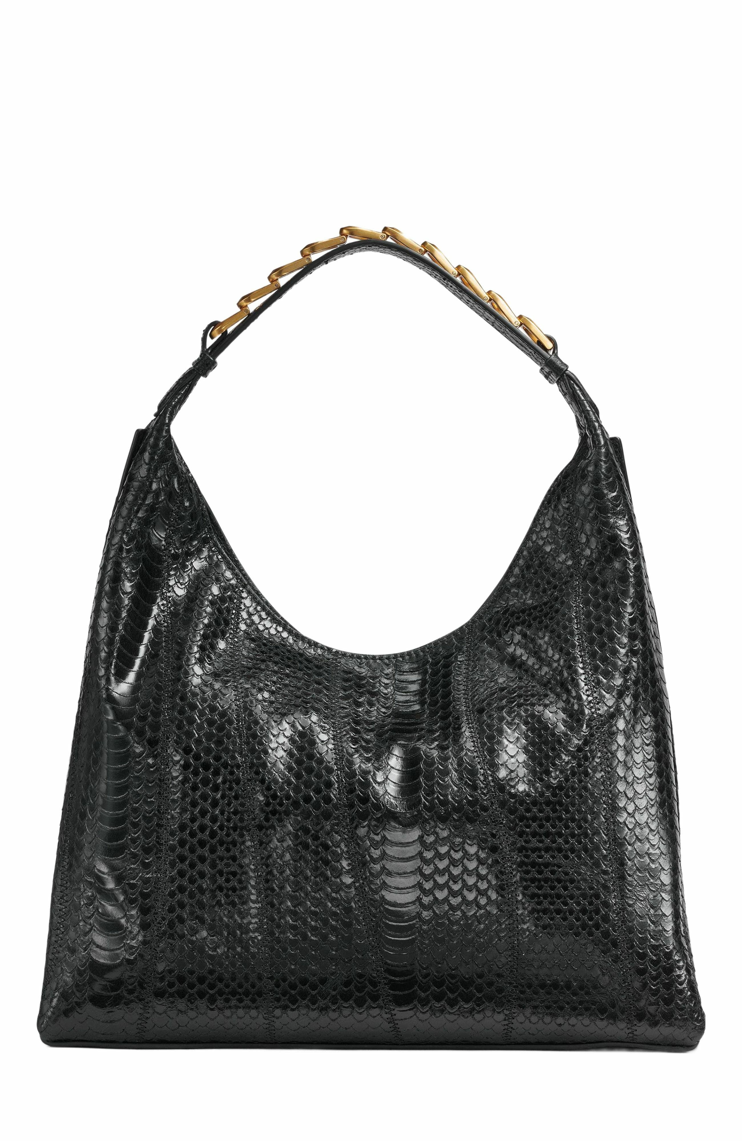 Donna Karan New York Bellmore Small Skipper Snake Shoulder Bag, Alternate, color, 