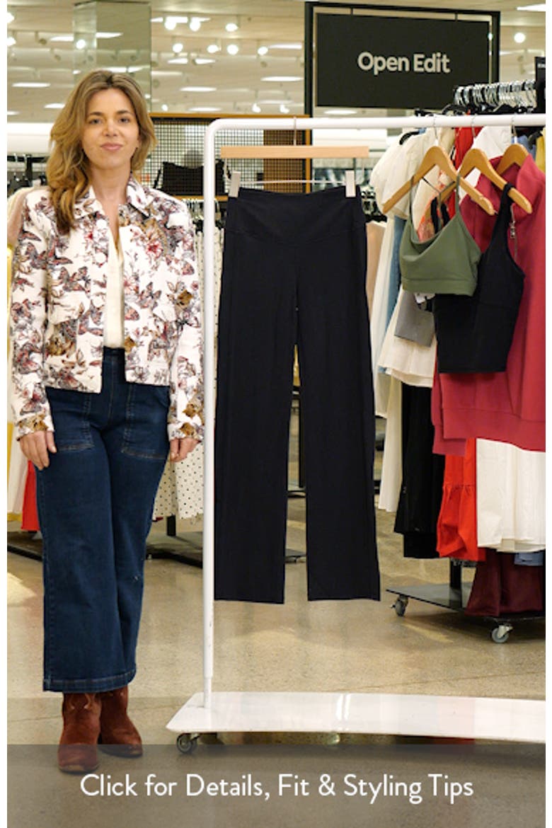 Studio Luxe Piped Bootcut Leggings video