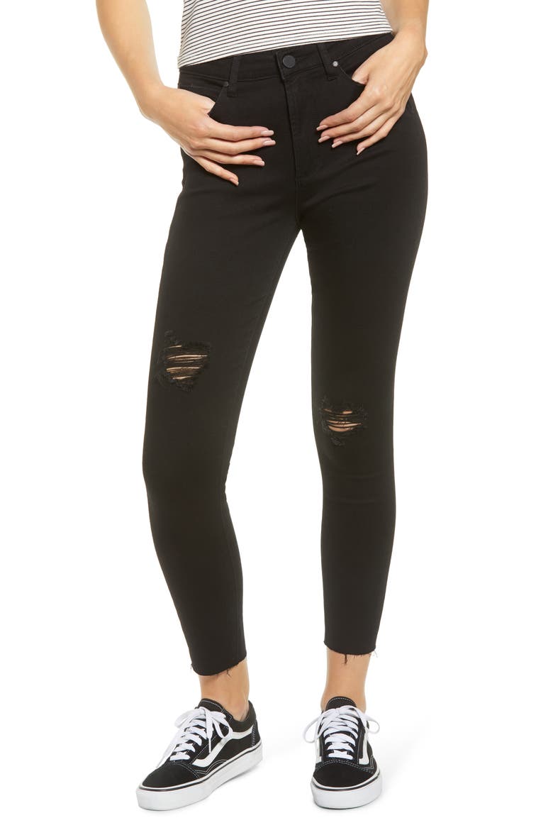 Heather High Waist Ankle Jeggings, Main, color, ELMHURST