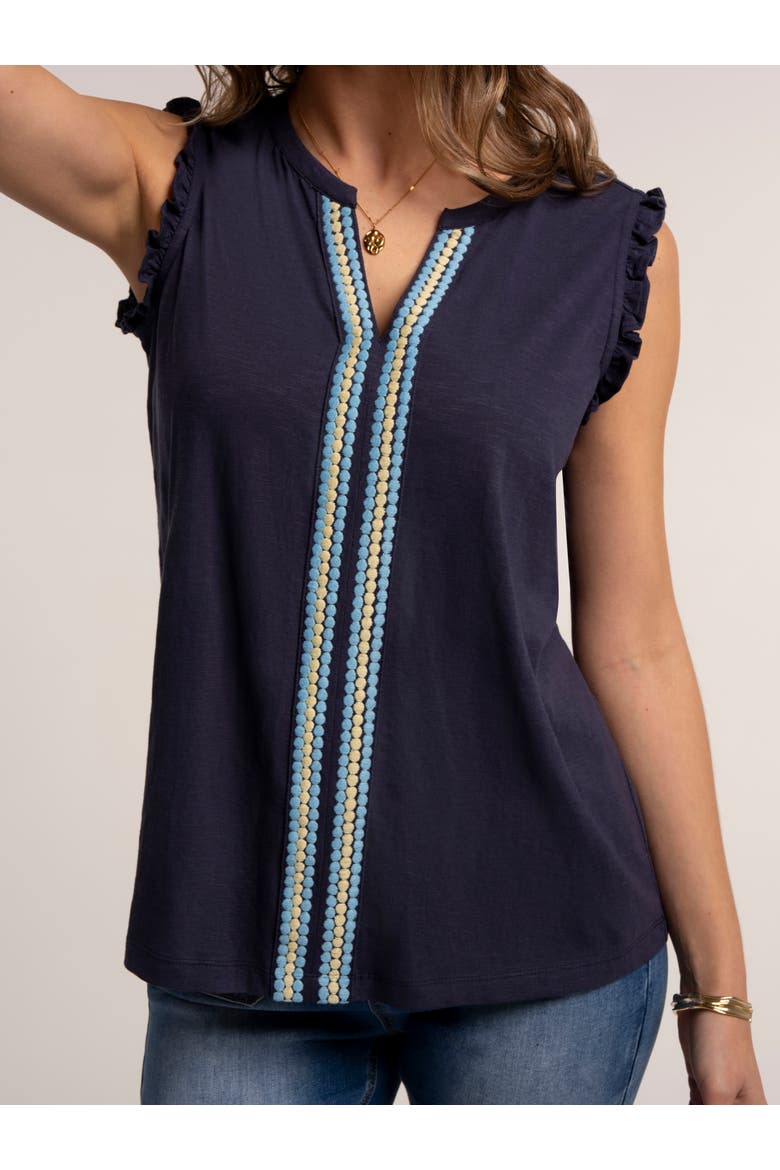 Jenny Blouse, Alternate, color, Navy
