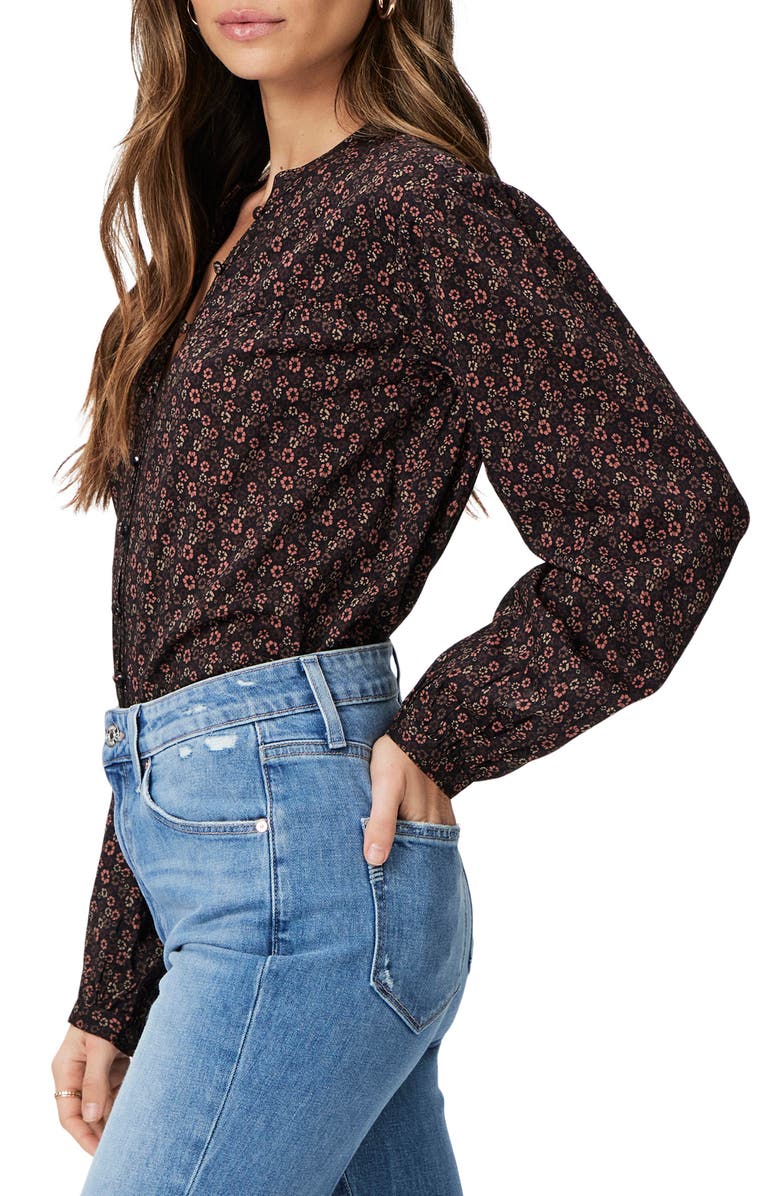 Marline Floral Cotton Blend Top