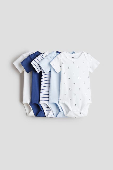 5-pack Cotton Bodysuits