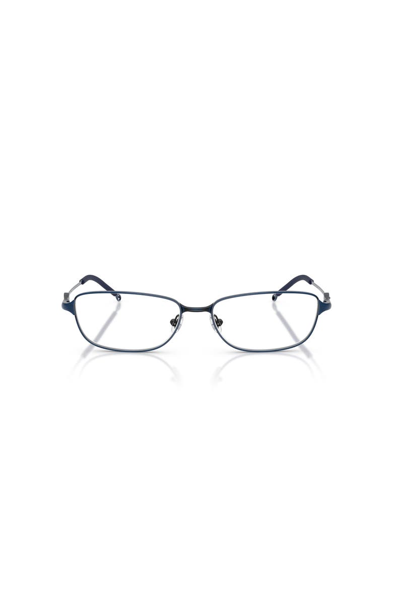 56mm Rectangle optical glasses, Alternate, color, Blue