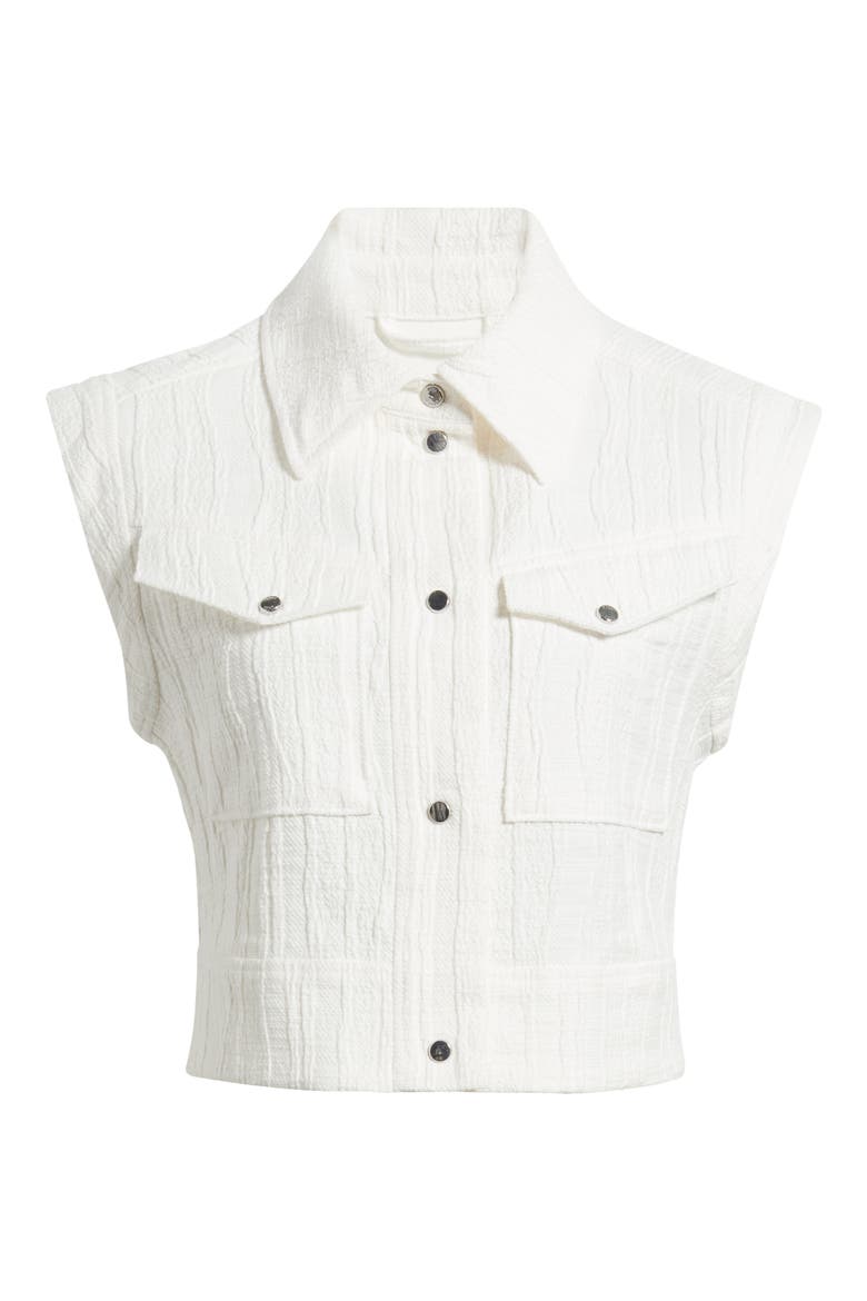 Sleeveless Vest, Alternate, color, WHITE
