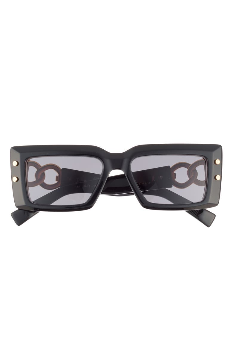 Balmain 53mm Square Sunglasses, Main, color,