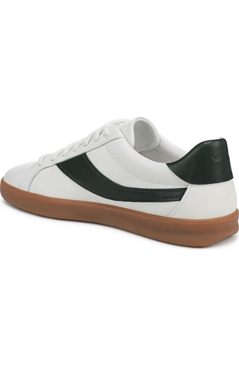 Vince Olli Low Top Sneaker, Alternate, color, White/ Evergreen