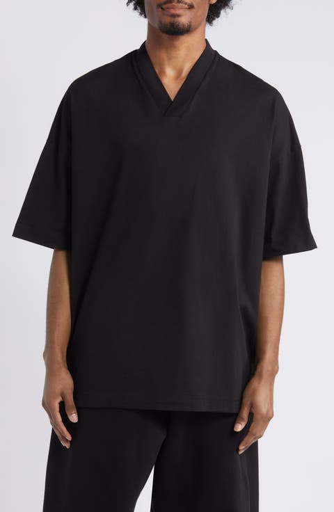 Tシャツ・カットソー FEAR OF GOD ESSENTIALS V-neck Tshirt 3-Pack Essential V-Neck Tee - Dark Heather | ESSENTIALS