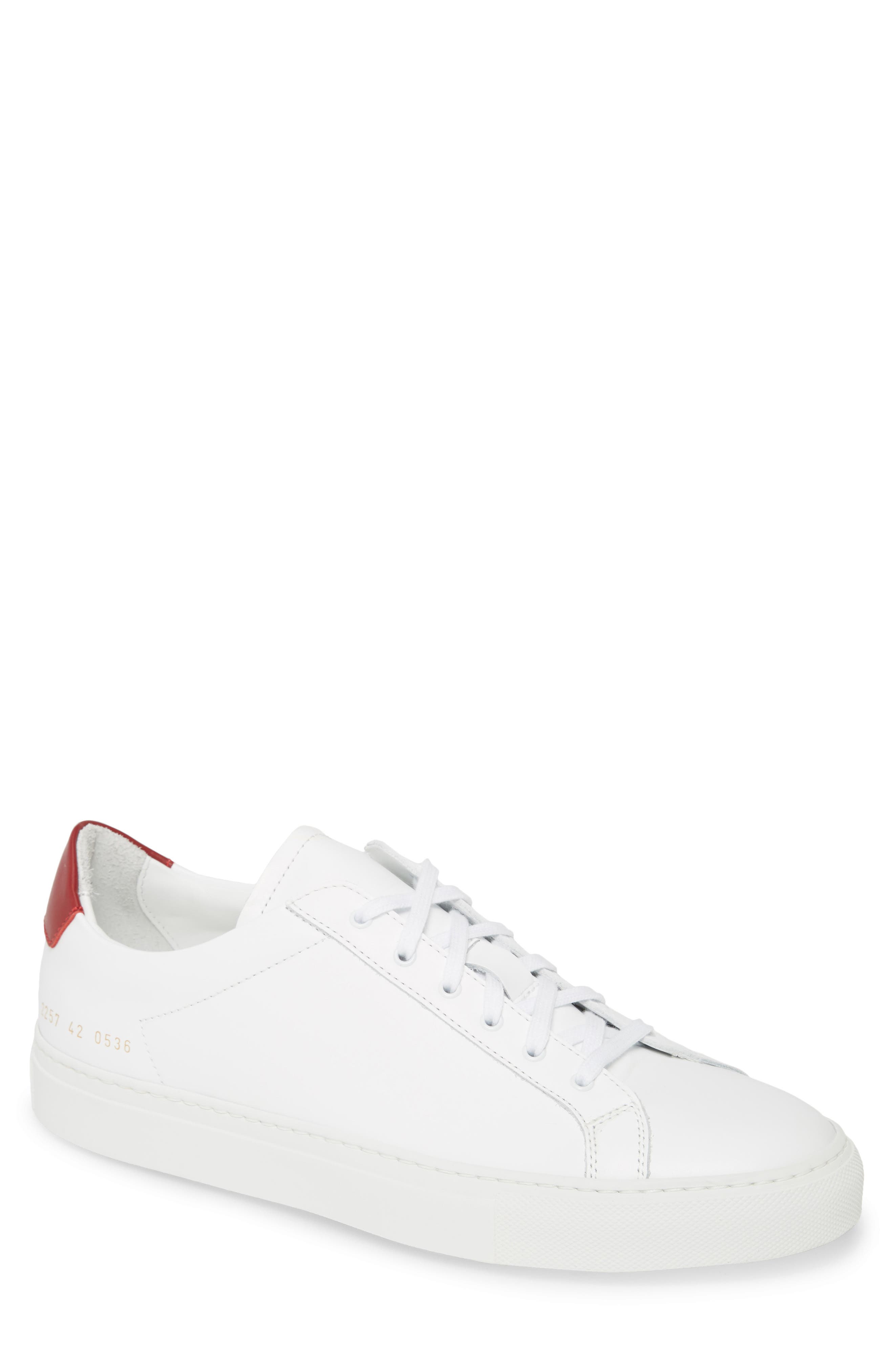 Common Projects Retro Low Top Sneaker, Main, color, 