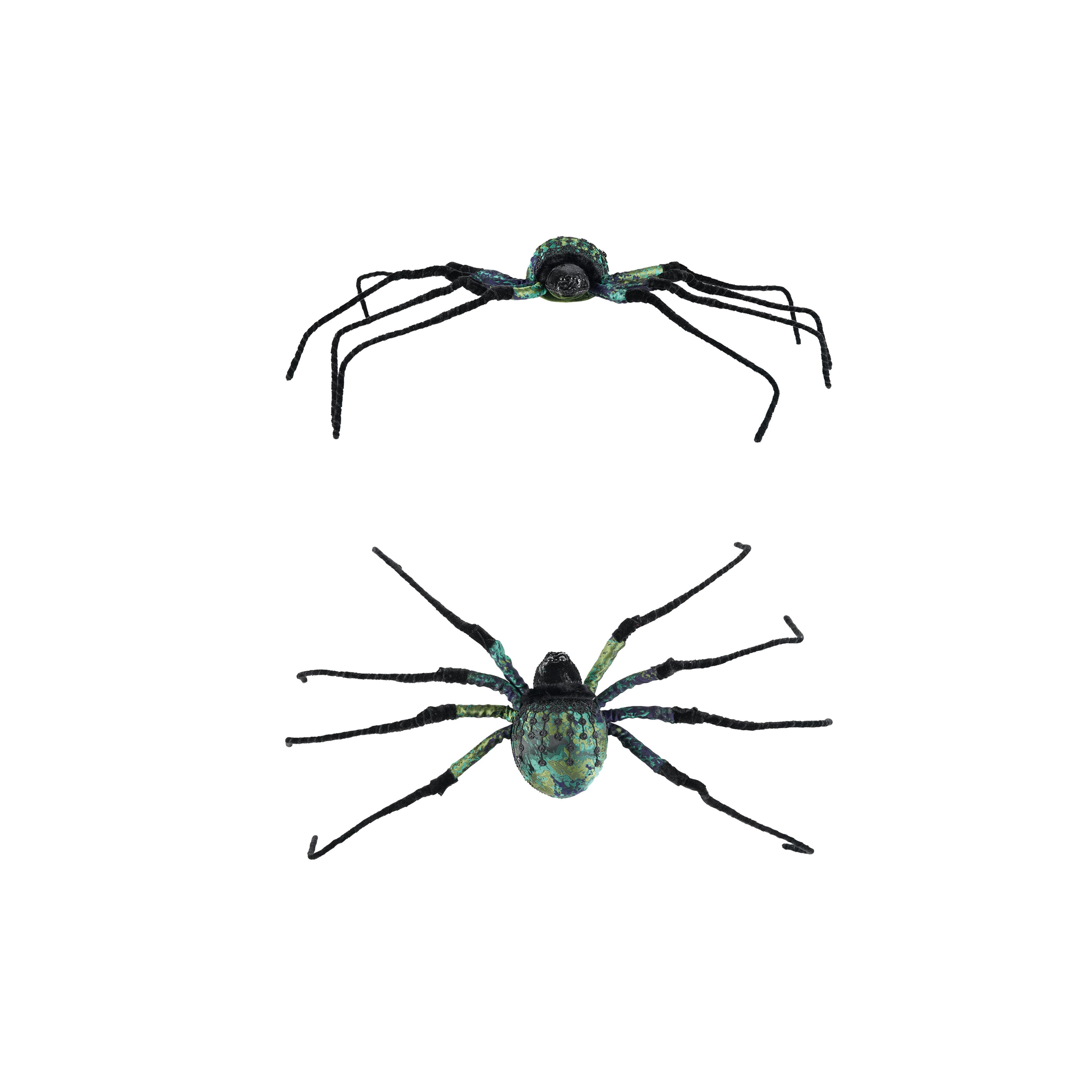 selected Green and Black