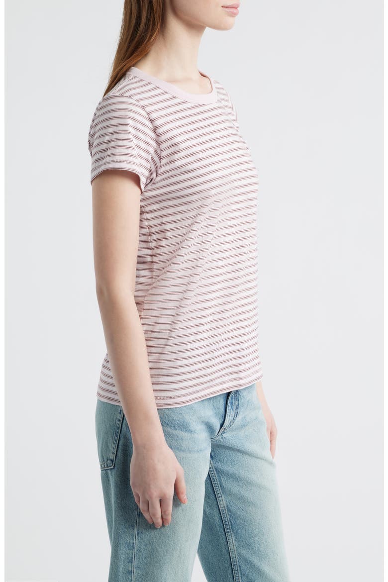 The Slub Stripe T-Shirt, Alternate, color, LAVANDER