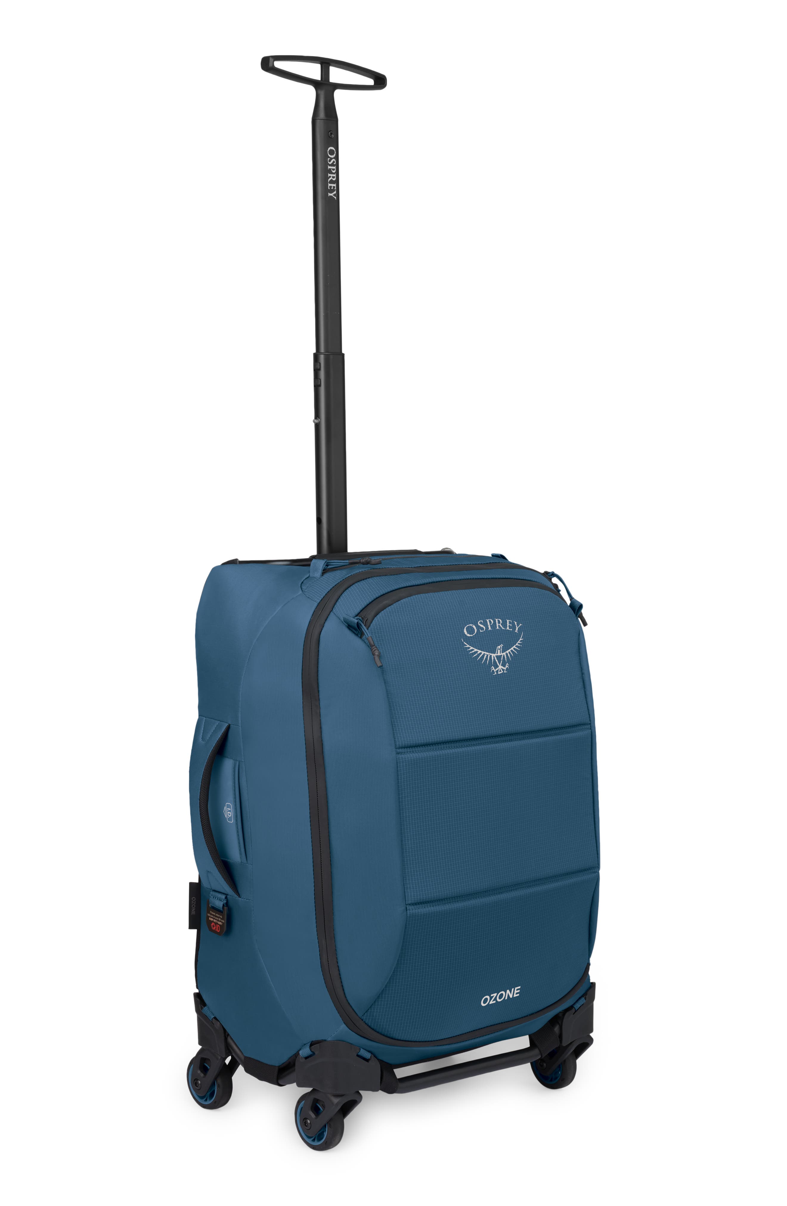 Osprey Ozone Four-Wheel 38-Liter Carry-On Suitcase, Alternate, color, Coastal Blue