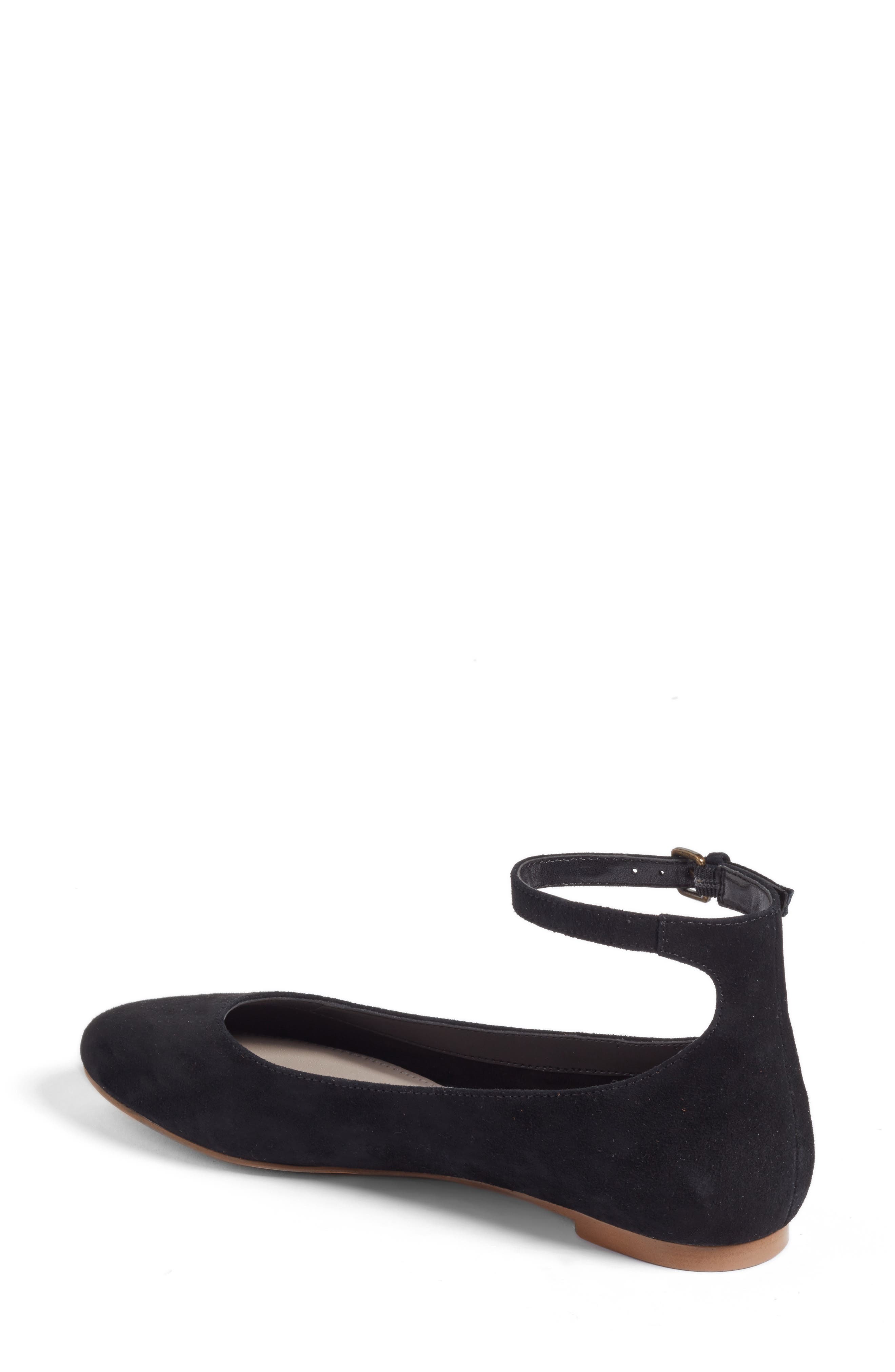 Treasure & Bond Jules Ankle Strap Ballet Flat, Alternate, color, 