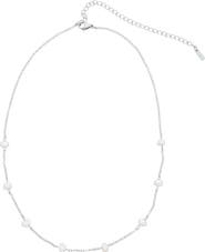 st. Moran Freshwater Pearl Station Necklace